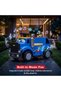 Rumbler Push Ride On Truck for Kids with Music, Steering Control (Dark Blue) - 6