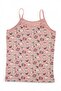 Girl's Pastel Salmon Printed Cotton Short Set - 3