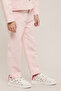 Solid Straight Fit Pants with Button Closure - 4