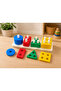 Geometric Shapes Educational Stringing and Matching Game - Color and Shape Learning Toy - 4