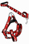 Adjustable Printed Scarf, Chest Harness and Travel Strap Set World Cup Series - 6