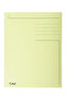 Cardboard file yellow envelope