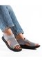 Sandale dama Gri din material textil EOIU - 3