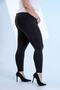 Women's Plus Size Stone Detailed Leggings Black - 8