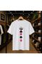 Taç Paper Printed 100% Cotton Oversize Loose Regular Fit Crew Neck T-Shirt