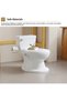 Realistic Toddler Potty, Toilet Training Seat with PVC Cushion, Removable Bowl, Music & Handrail, Safe for 18+ Months (22.7 kg Load) - 2