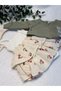 Baby Girl & Child Organic Cotton Muslin and Knitted 3-Piece Set - Green - 8