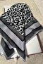 Leopard Pattern Polka Dot Twill Silk Scarf Shoulder Shawl Foulard Accessory - 4