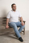 Plus Size Cotton Soft Texture Breathable Fabric Relaxed Fit Crew Neck Ve Collar 2 Pieces T-Shirt - 8