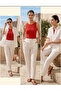 Zero Neckline Thick Strap Blouse Soft Textured Ribbed Undershirt - 4