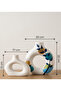 Modern Bohemian Home, Office and Gift Decorative Vase Set |   Hand Painted Special Design 2-Piece Vase - 3