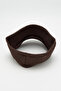 Visor Sports Cap Tennis Running Training Accessory |   Brown Women's Zigzag Braided Elastic Model - 3