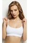 Women's Cotton Strap Padded Bustier-Sports Bra Half Tank Top (5018) - 3