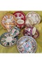 Petra Porcelain Hand-Painted 6-Piece Cup Set - 4