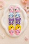5 Pairs of Children's Rubber Hair Clips - Hair Clip Set Kuromi Hello Kitty My Melody Cinnamoroll Hair Clips - 2