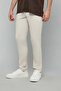 Solid Slim Fit Pants with Button Closure - 5