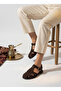 Women's Sandals Non-Slip Comfortable Soft Orthopedic Sole Casual Closed-Front Summer Sandals - 4