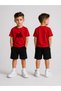 Children's Shorts Set for Boys (Shorts - T-Shirt) Printed Summer Sports Combination Comfortable Fit Set