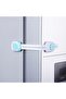 Door Locking Device - Refrigerator and Drawer Security - Pink - 5