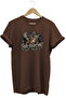 Quail Graphic Printed Crew Neck Cotton Hunter Nature T-Shirt