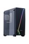 FLASH case, Mid-Tower, without power supply, ATX, Black