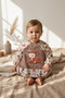 Bambino Waterproof Long Sleeve Stain-Resistant Baby Food Bib Set of 2 - Blw Compatible Forest Friends Se - 3