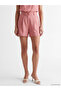 Alita City Pleated Linen Blend Women's Shorts with a Difference - 2