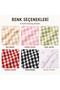 13-14 Inch -15.6 Inch Pink Checkered Patterned Laptop Bag, Women's Notebook Case, Briefcase - 4