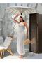 Women's Long Gold Openwork Transparent Liona Beach Dress - 2