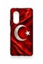 Huawei Nova 9Se Compatible Turkish Flag Patterned Silicone Case - 4