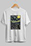 For the Love of Cats 45 Front Cat Printed White Oversize T-Shirt 100% Cotton Unisex Cat Lover Premium Design
