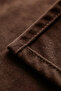 Barcelona Velvet Textured 6-Piece American Service Set Brown - 4