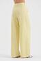Women's Front Pleated Detailed Design Palazzo Trousers - 3