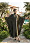 The Sides Are Fully Ruffled, Wide-Cut, and Can Be Worn in Sizes 40-56, Making It a Loose-Fitting Ferace Dress.