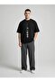Unisex Relaxed Fit Oversize T-Shirt Oysho Fabric Casual Combination Style - 2