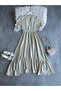 Muslin Giped Women's Dress