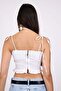White Strappy Bustier 4192 - 6