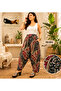 Authentic Village Salwar 100% Cotton Viscose Floral Patterned Comfortable Cut Women's Salwar with Net 36 Size 90 kg