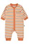 Crab Printed 1-9 Month Jumpsuit - Orange