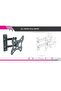 Skill Tech Super Economy Full-Motion TV Wall Mount Bracket – Adjustable Tilt, Swivel, Extendable Arm - 3