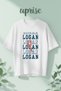 Off Campus Briar Logan Printed Cotton Oversize T-Shirt