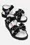 Children's Bow Tie Sandals Black