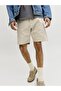 Men's Beige Jjıtony Jjorıgınal Shorts Akm 111 Shorts - 2