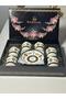 Gold Plated 6-Person Turkish Coffee Cup Set with Stand - 6
