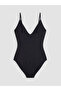 Lcw Dream Black Women's Flat Detachable Padded Swimsuit - 2