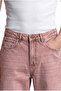 Men's Relaxed Baggy Jean Trousers Cherry - 3