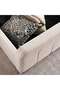 Grace King Bed 180x200 With Hydraulic Storage - Cream White - 5