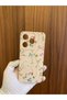 Tecno Spark 10 Vine/Floral Printed Inside Velvet Premium Silicone Phone Case (Ki5Q)(Powder-Pink) - 4