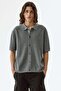 Regular Fit Textured-knit shirt