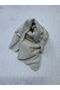 Shaded 3-Yarn Fabric, Piece 80X130 cm - Cream (Light Dirt Present)